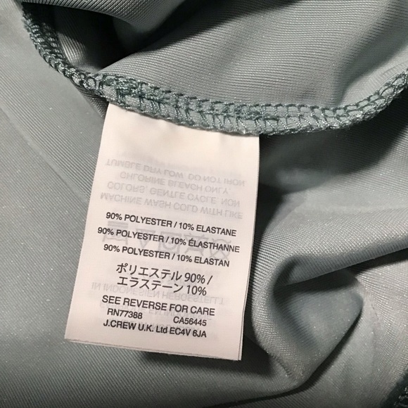 Madewell Light Teal Velvet Mockneck Top size S - Picture 8 of 8